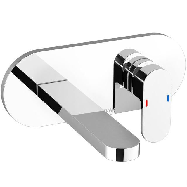 Смеситель для умывальника Ravak X070093 настенный однорычажный Хром (85472) Смеситель для умывальника Ravak X070093 настенный однорычажный Хром (85472)