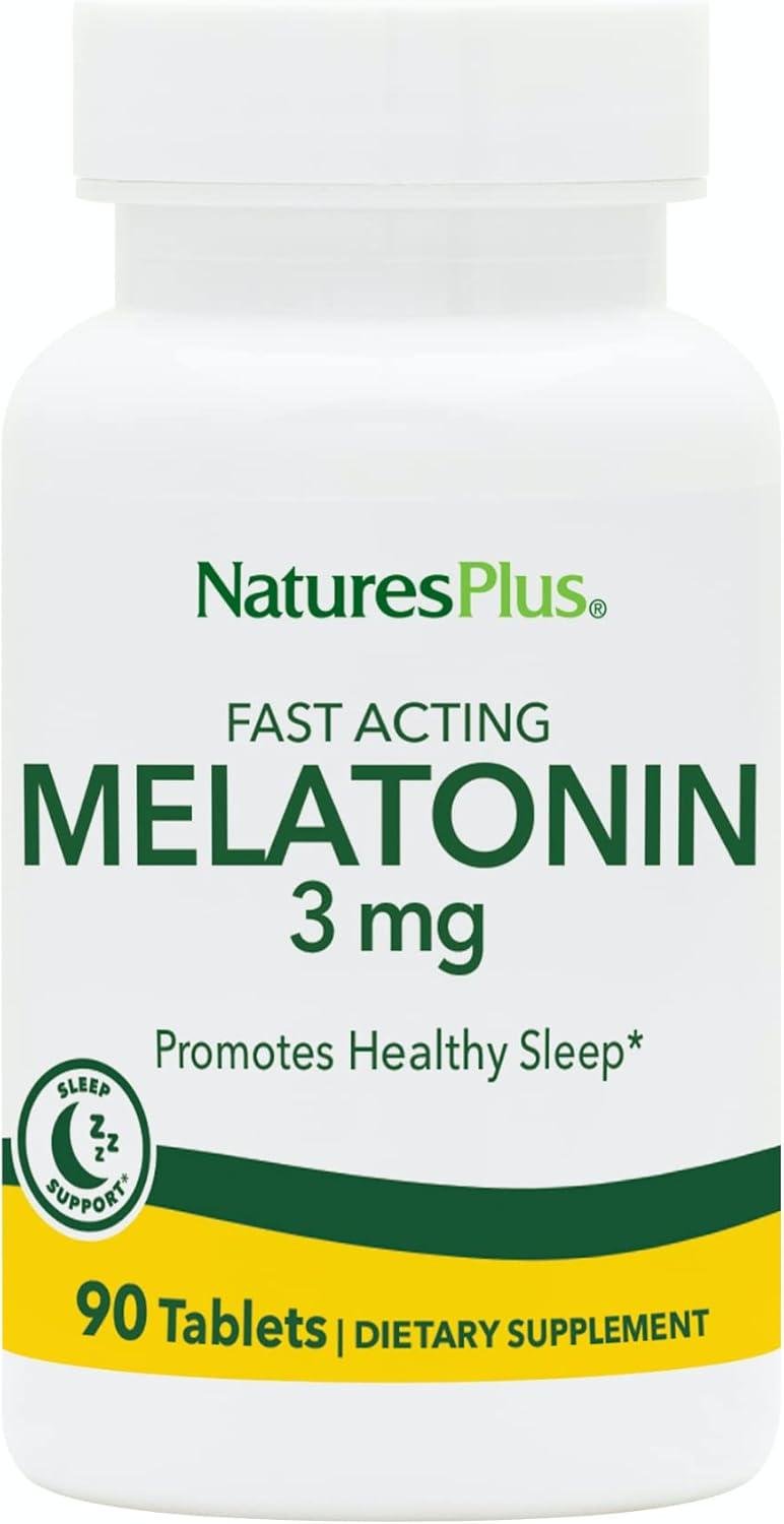 Мелатонін Nature's Plus Melatonin Fast Acting 3 mg 90 таблеток