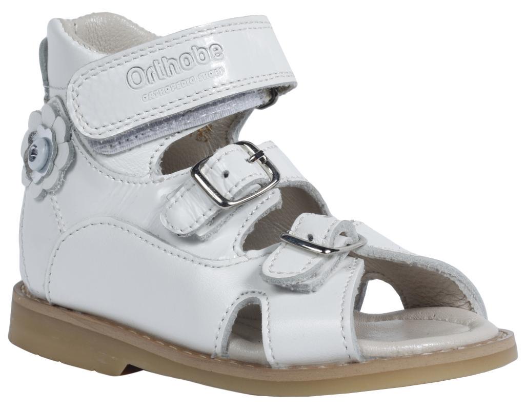 Cандали Orthobe для девочек 004 р. 21 Белый Cандали Orthobe для девочек 004 р. 21 Белый
