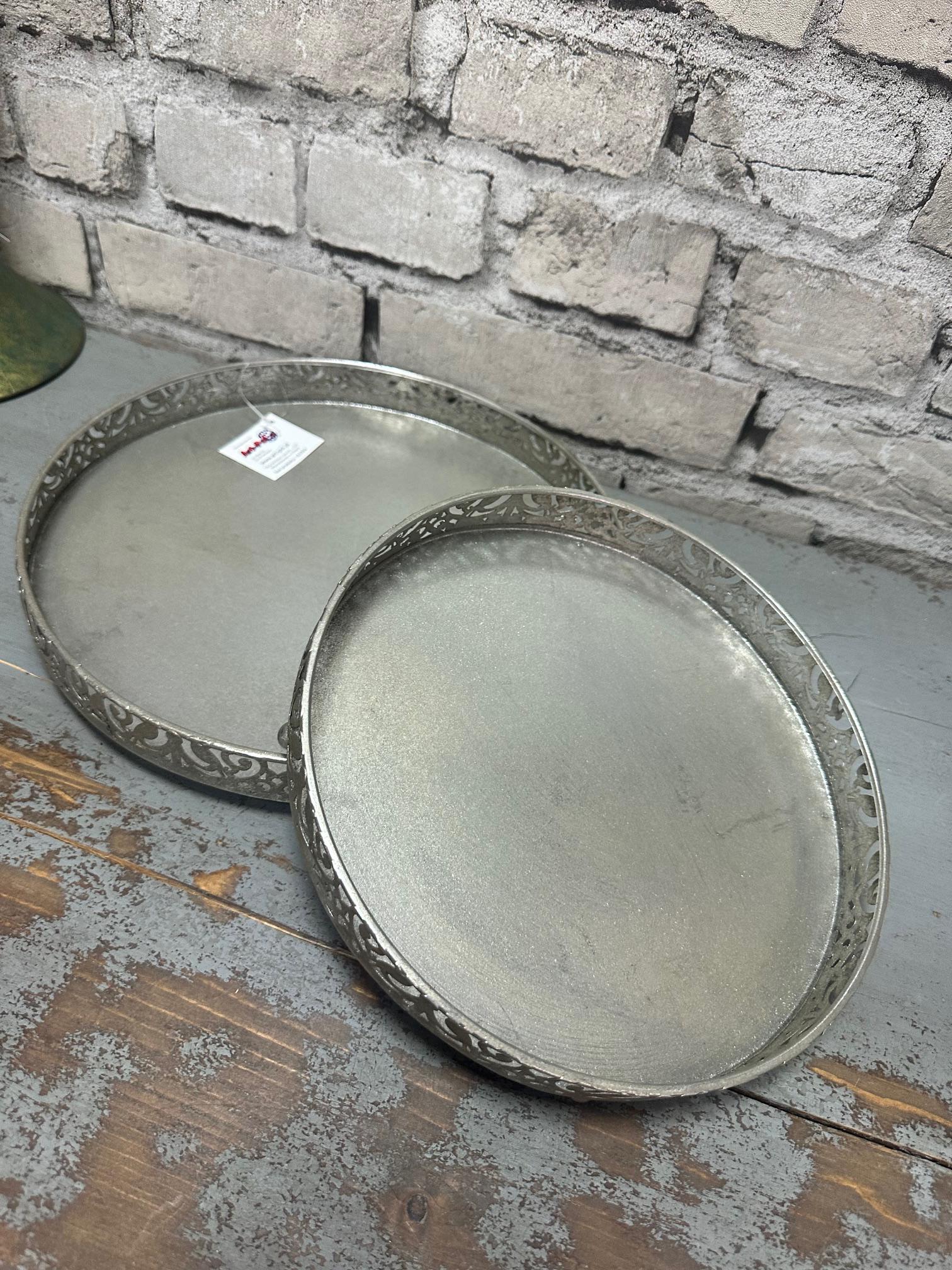 Набір таць декоративних 3 шт. 6,5x44,5x38/6,5x39,5x33,5/ 6x34,5x28 см (142388) - фото 9 Набір таць декоративних 3 шт. 6,5x44,5x38/6,5x39,5x33,5/ 6x34,5x28 см (142388) - фото 9