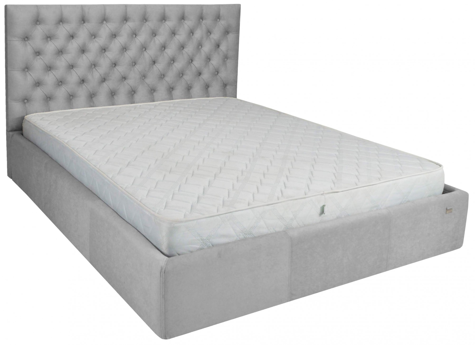 Кровать с подъемным механизмом Cambridge Comfort Fibril 07 120х200 см Серый