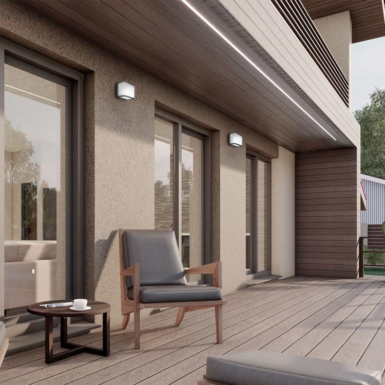 Світильник накладний для підсвічування фасадів Ardero DH0171ARD CUBE архітектурний 10 Вт 3000K Чорний (30600379) - фото 5 Світильник накладний для підсвічування фасадів Ardero DH0171ARD CUBE архітектурний 10 Вт 3000K Чорний (30600379) - фото 5