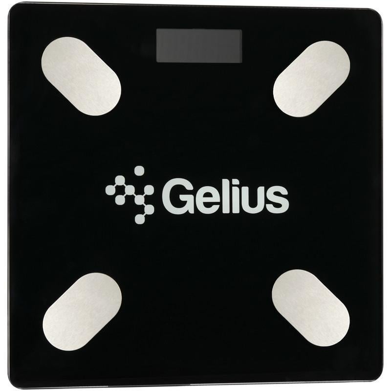 Весы умные напольные Gelius Floor Scales Zero Fat GP-BS001 Bluetooth Black