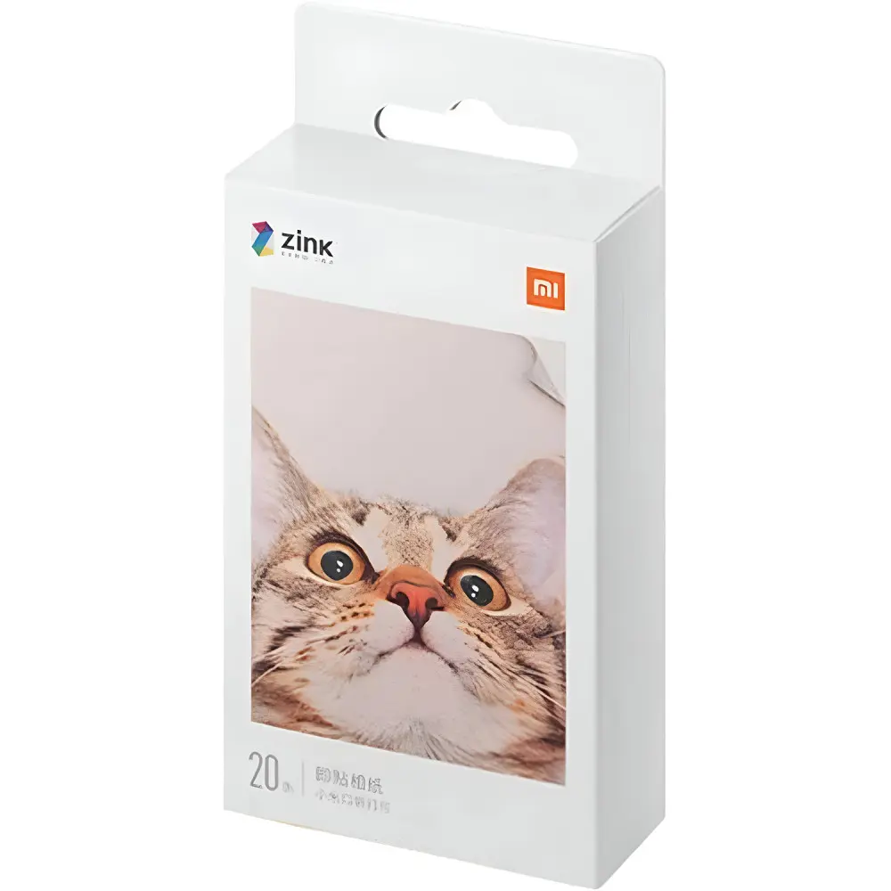Фотобумага Mi Pocket Print Instant Photo Paper 5×7,6 см 287/20 (TEJ4019GL)