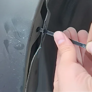 Набор хомутов с клипсами 50 шт. AN00741 - фото 8