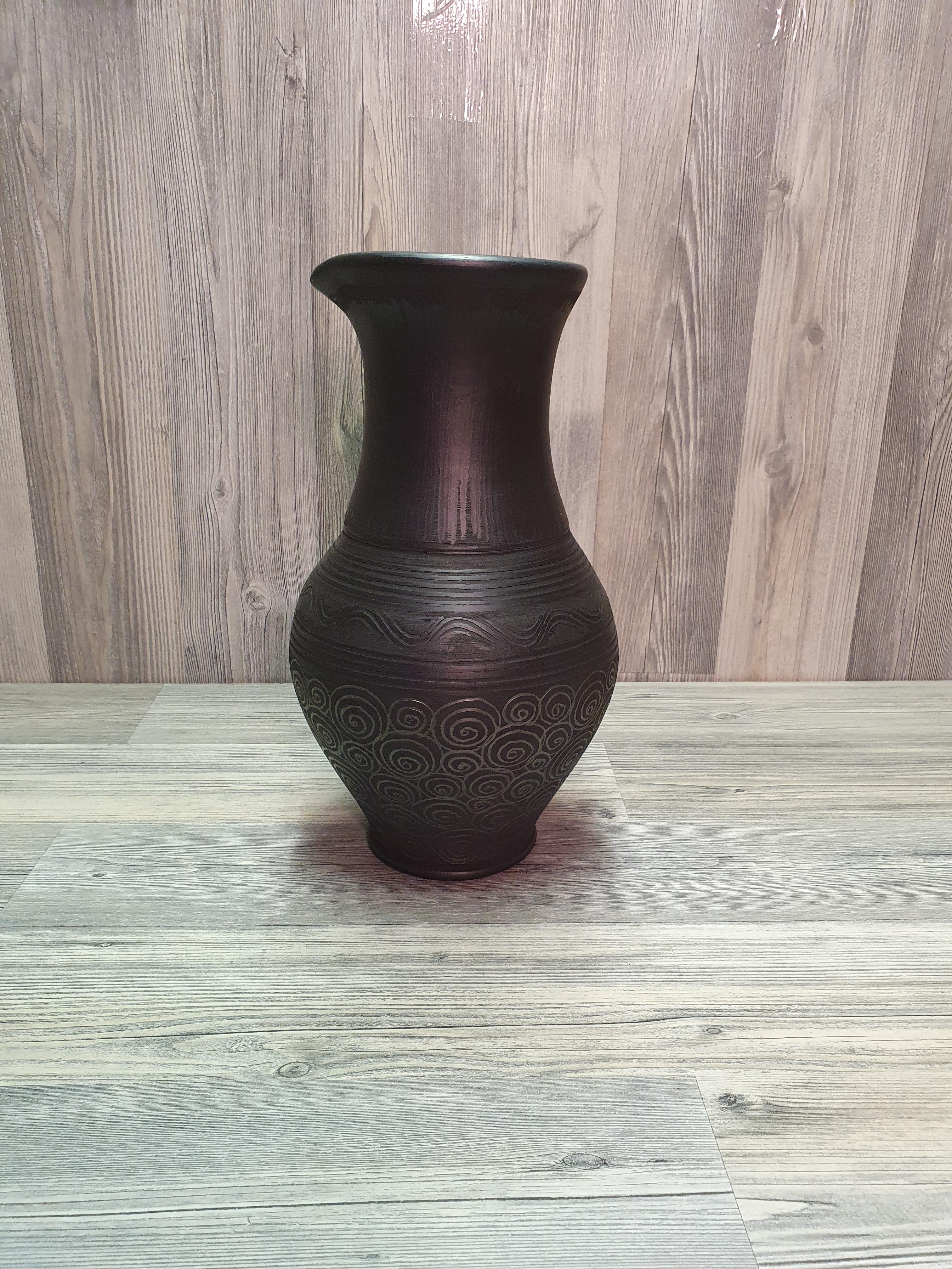 Кувшин из черной глины (5291) - фото 8 Кувшин из черной глины (5291) - фото 8