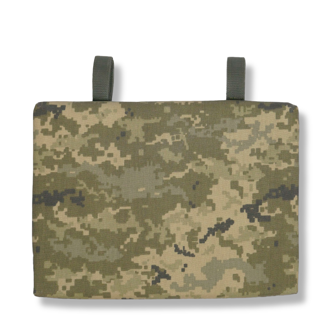 Каремат-сидушка під броню Kiborg 20 мм Cordura Pixel - фото 3 Каремат-сидушка під броню Kiborg 20 мм Cordura Pixel - фото 3