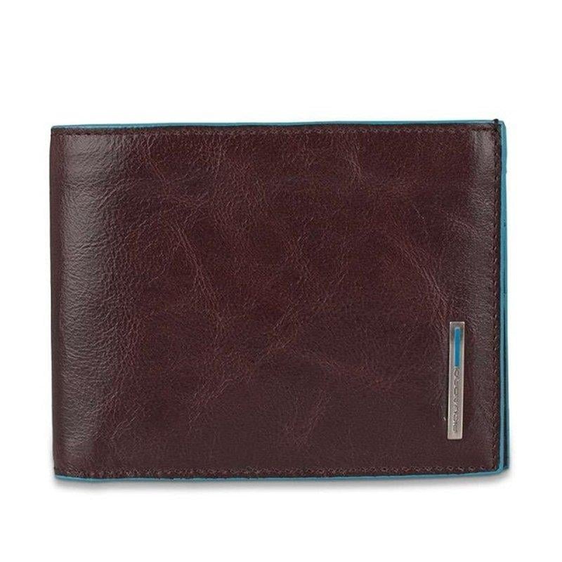 Портмоне кожаное Piquadro с RFID защитой Blue Square Cognac (PU1517B2_MO)