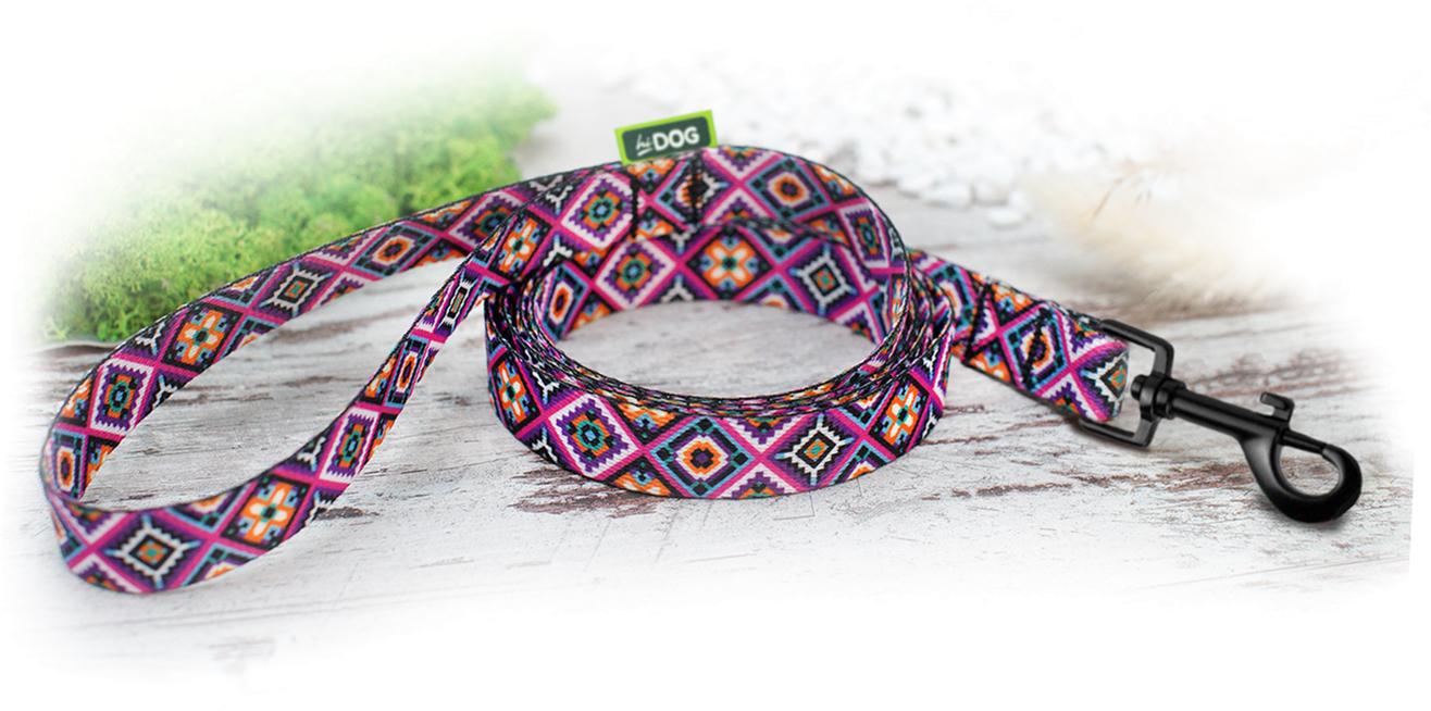 Поводок Hi Dog 25 мм x 152 см Aztec (2100102315014)
