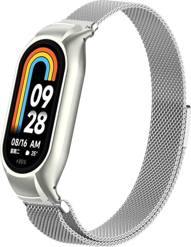 Ремешок миланский Milano Mesh для Xiaomi Smart Band 9 Silver (37523-59)