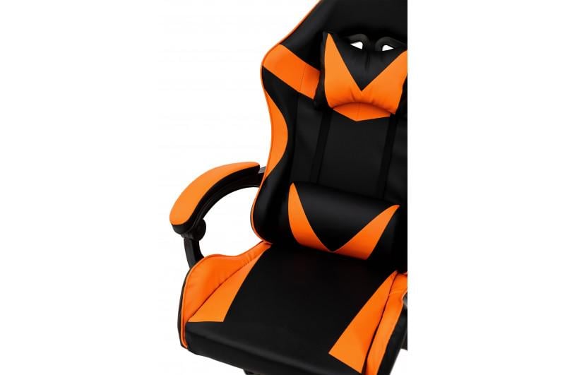 Крісло геймерське Comfort Line Slim Чорний/Помаранчевий (SLMBO-124132) - фото 5 Крісло геймерське Comfort Line Slim Чорний/Помаранчевий (SLMBO-124132) - фото 5