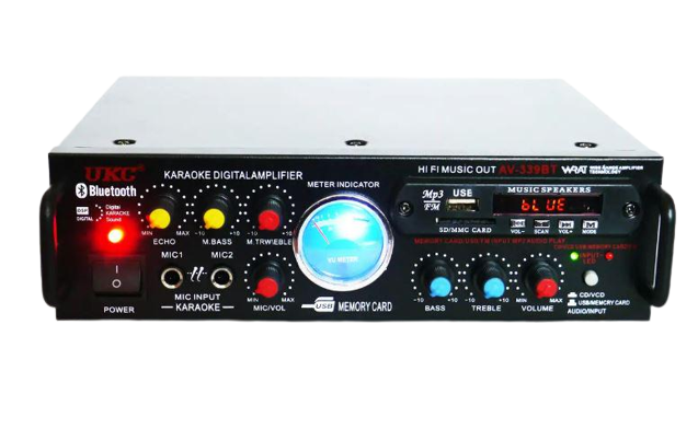 Усилитель звука UKC AV-339BT USB FM MP3 (17668)