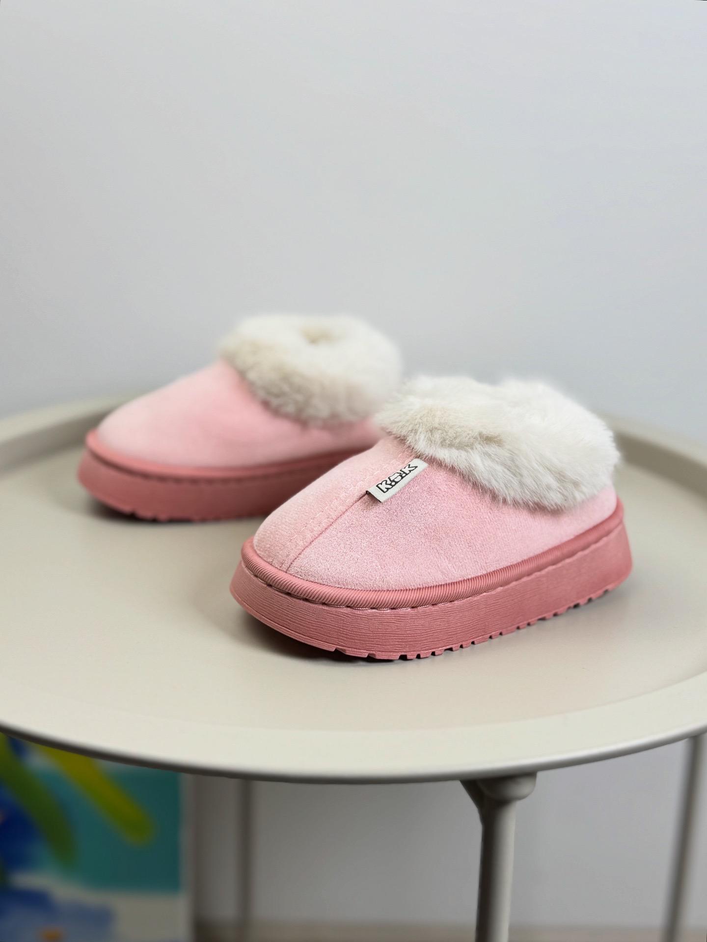 Ботинки детские зимние 1630 р. 28-29 Розовый (30111748)