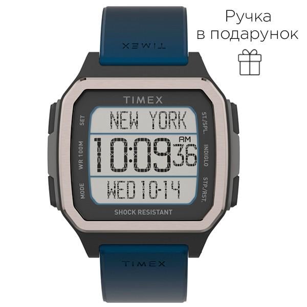 Наручний годинник чоловічий Timex Command Urban кварцевий Black (Tx5m28800) Наручний годинник чоловічий Timex Command Urban кварцевий Black (Tx5m28800)