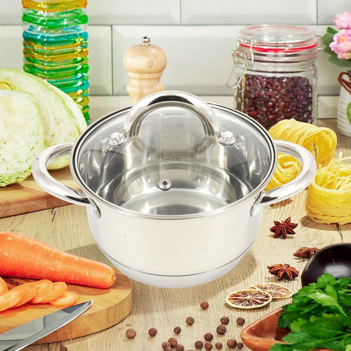 Кастрюля A-PLUS 1,9 л (2156) - фото 2