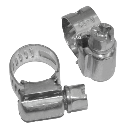 Хомут черв'ячний Karro 8-12 мм металевий універсальний