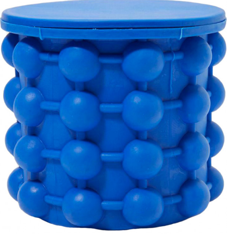 Форма для льоду силіконова Ice Cube Maker Genie Синій