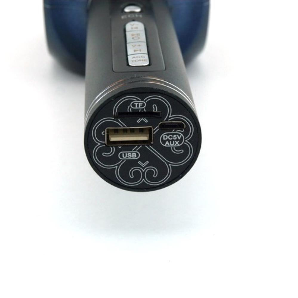 Караоке-мікрофон дитячий Bluetooth USB YS-63 Чорний (120.156) - фото 6