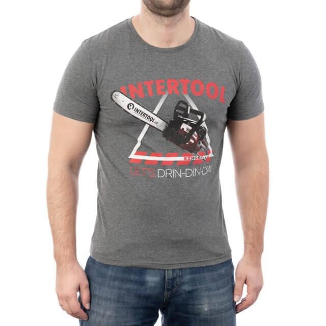 Футболка Intertool SP-2232 95 % хлопок 5% спандекс M Dark gray (129529) Футболка Intertool SP-2232 95 % хлопок 5% спандекс M Dark gray (129529)