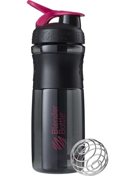 Шейкер спортивний BlenderBottle SportMixer Flip 28 oz. 820 мл Black/Pink (22348872)