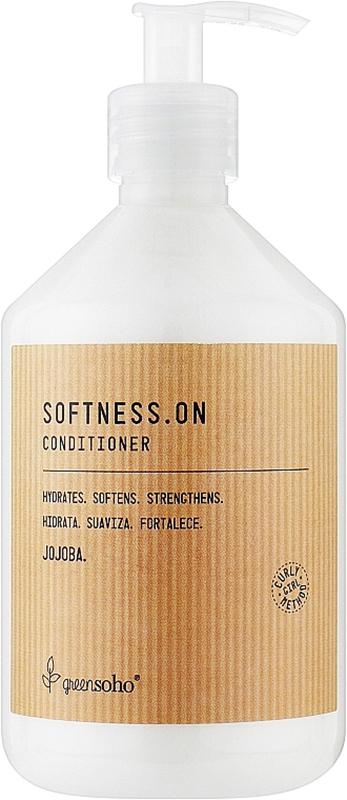 Кондиционер увлажняющий для вьющихся волос Greensoho Softness.On с маслом жожоба 500 мл (54045)