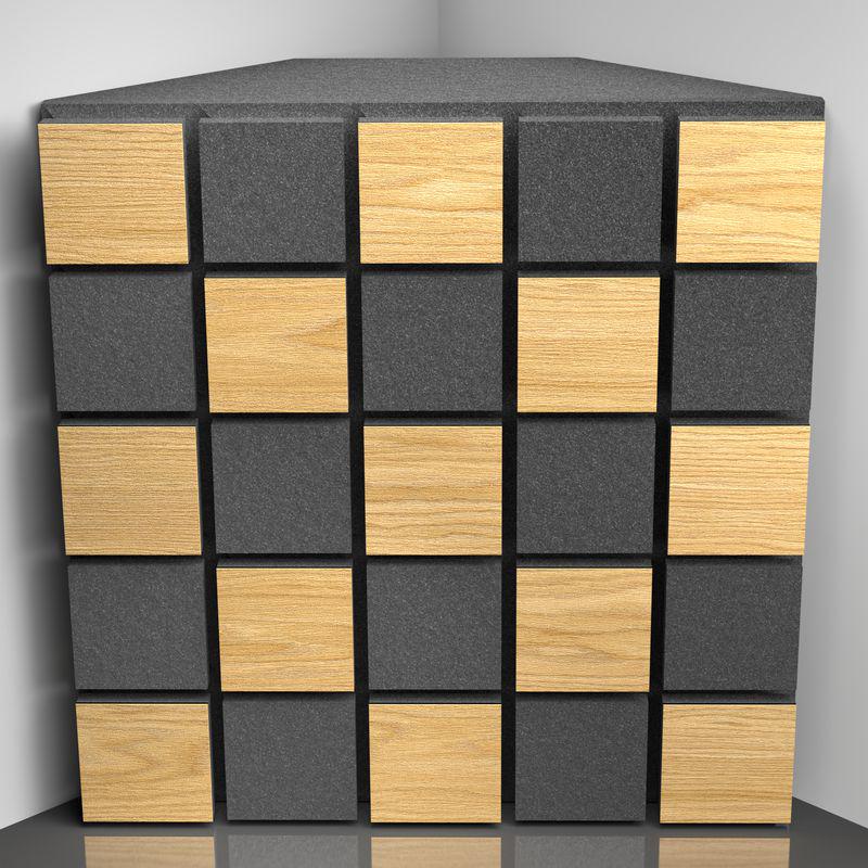 Бас ловушка Ecosound Tetras Acoustic Wood Sherwood 50х50 см 150 мм Светлый дуб (1795)