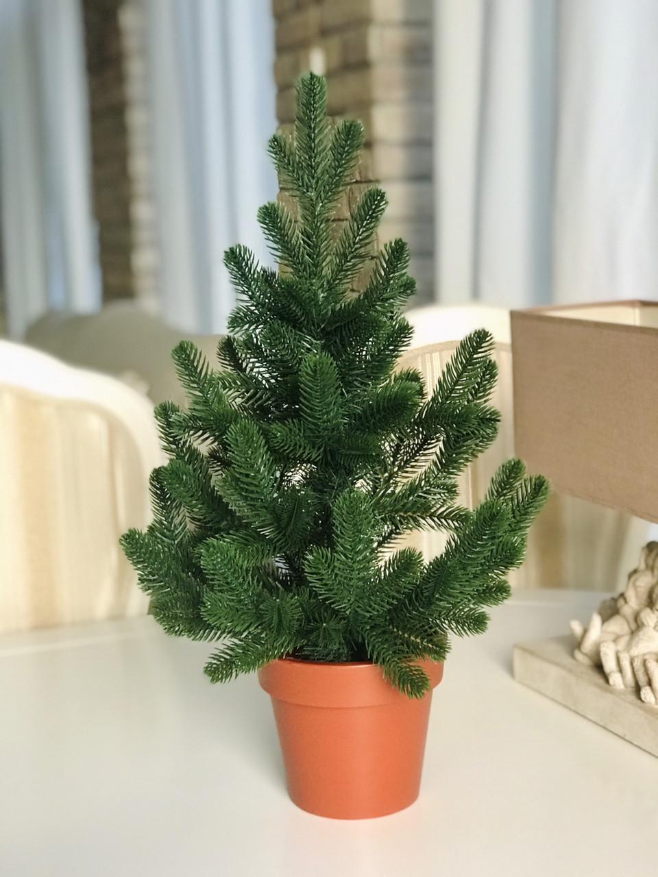 Ялинка SGH Traditional лита у горщику 50 см Зелений - фото 3 Ялинка SGH Traditional лита у горщику 50 см Зелений - фото 3