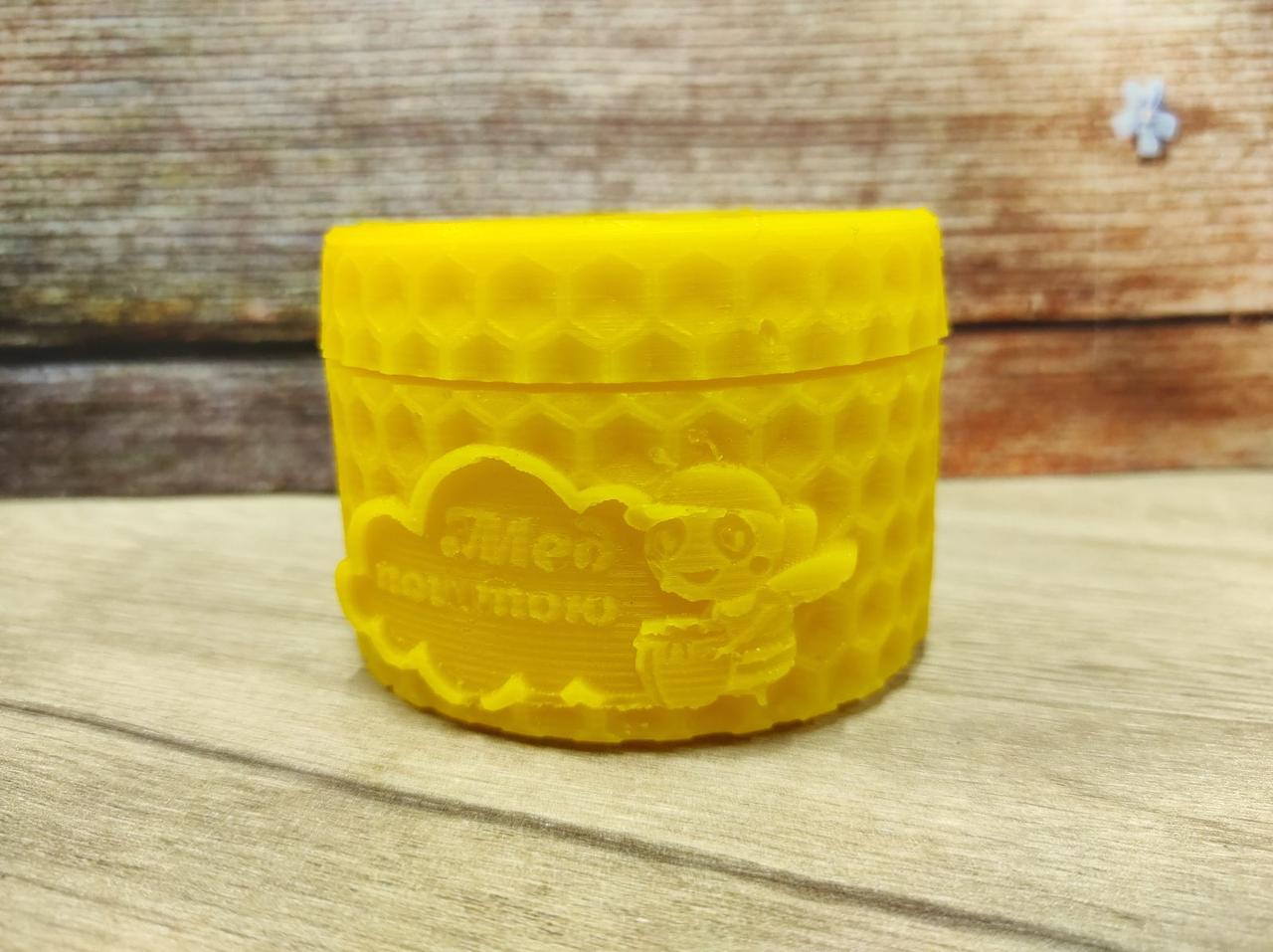 Мед Різнотрав'я у баночці з воску 200 мл (2741852140)