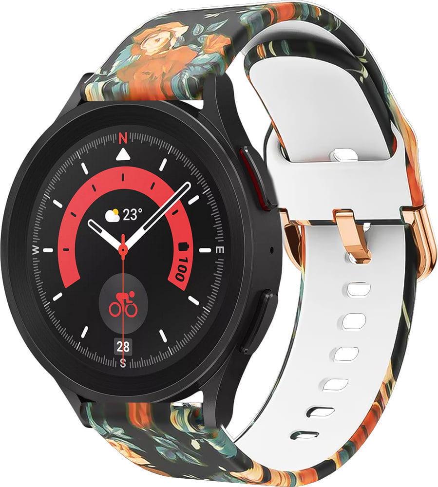 Ремінець Colorful для Galaxy Watch 5 Pro Rose Noir (41818)