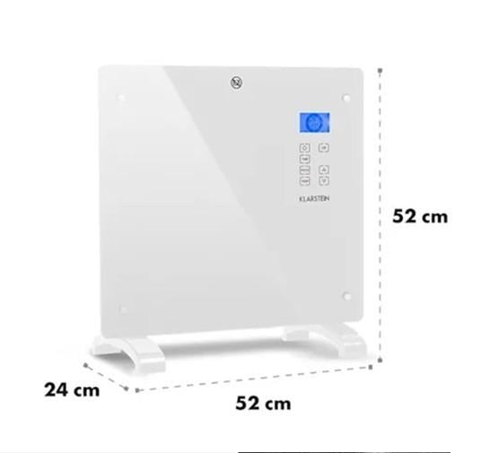 Конвекційний обігрівач KLARSTEIN Norderney Білий (10032788) - фото 2