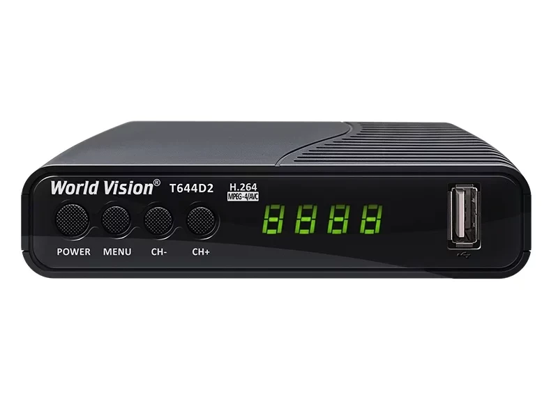 Комплект World Vision T644D2 FM с Wi-Fi USB антенной и HDMI кабелем 1 м