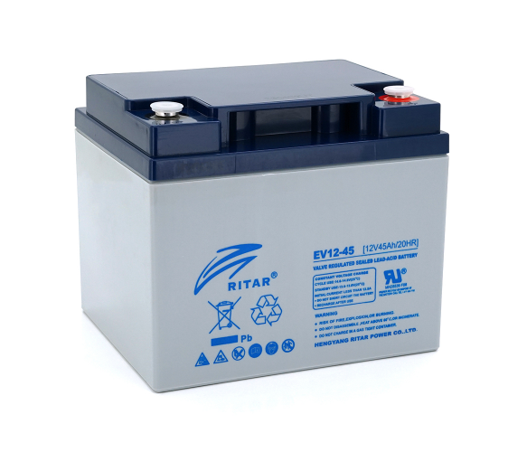 Аккумулятор тяговый Ritar EV12-45 12V 45Ah M5 (2021583402) Аккумулятор тяговый Ritar EV12-45 12V 45Ah M5 (2021583402)
