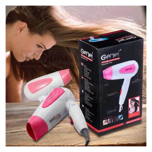Фен Gemei GM-1756 1200 Вт (opt-18838) - фото 3 Фен Gemei GM-1756 1200 Вт (opt-18838) - фото 3
