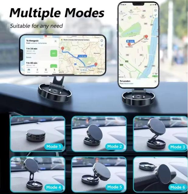 Тримач для телефону в авто магнітний круглий (790) - фото 5 Тримач для телефону в авто магнітний круглий (790) - фото 5