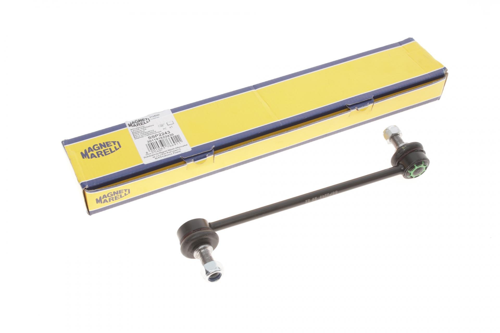 Тяга стабилизатора переднего Hyundai i30/Kia Cee'D 06-12 SSP2243 301191622430 MAGNETI MARELLI