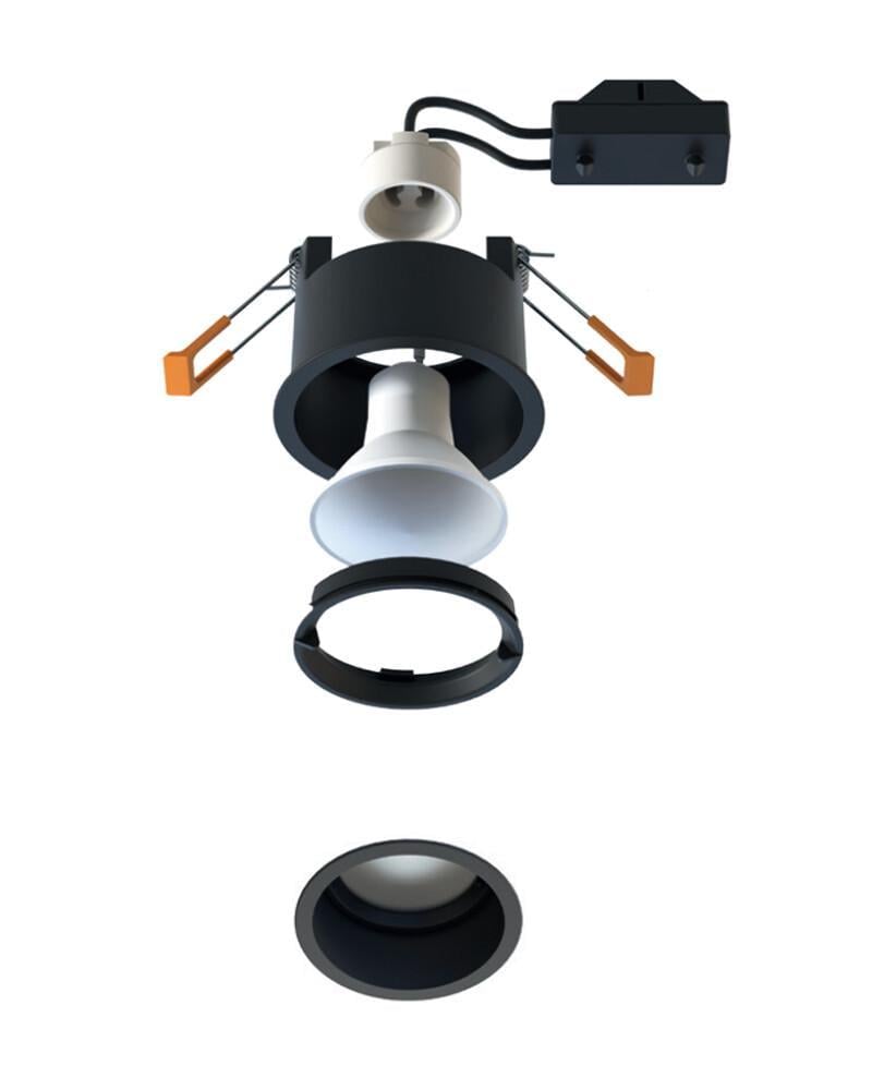 Точечный светильник Nowodvorski 10789 Cup GU10 1x10W IP20 Bl (24439369)