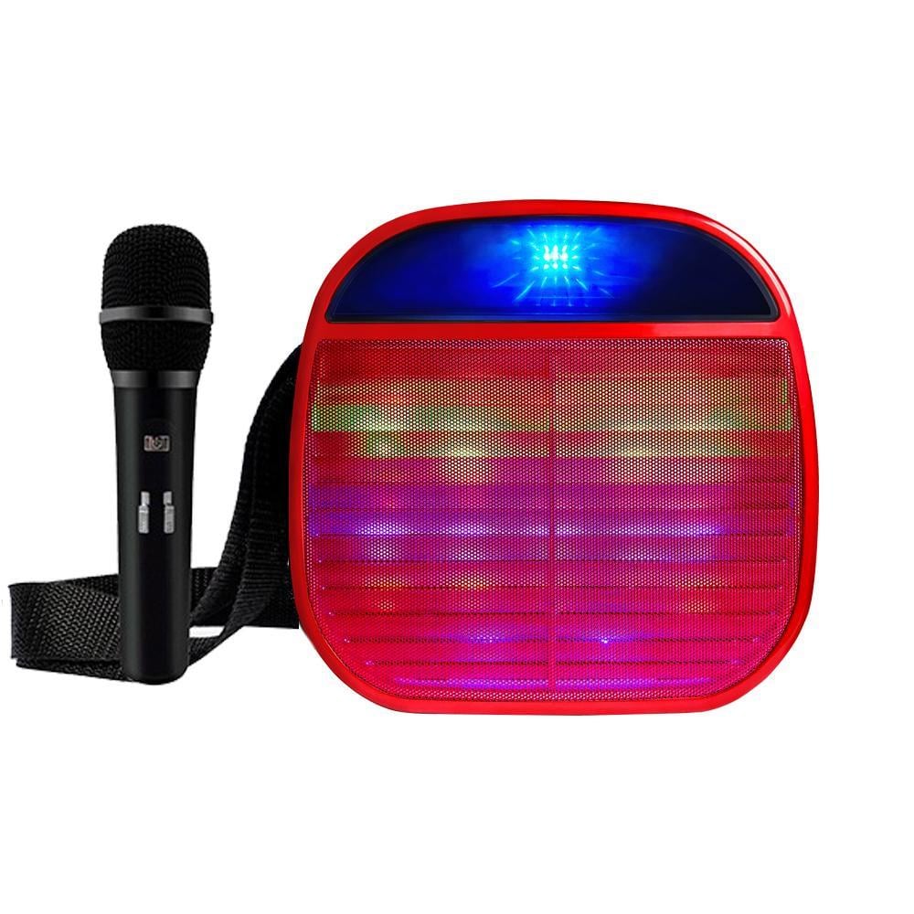 Портативная Bluetooth колонка с микрофоном YS-A25 Красный
