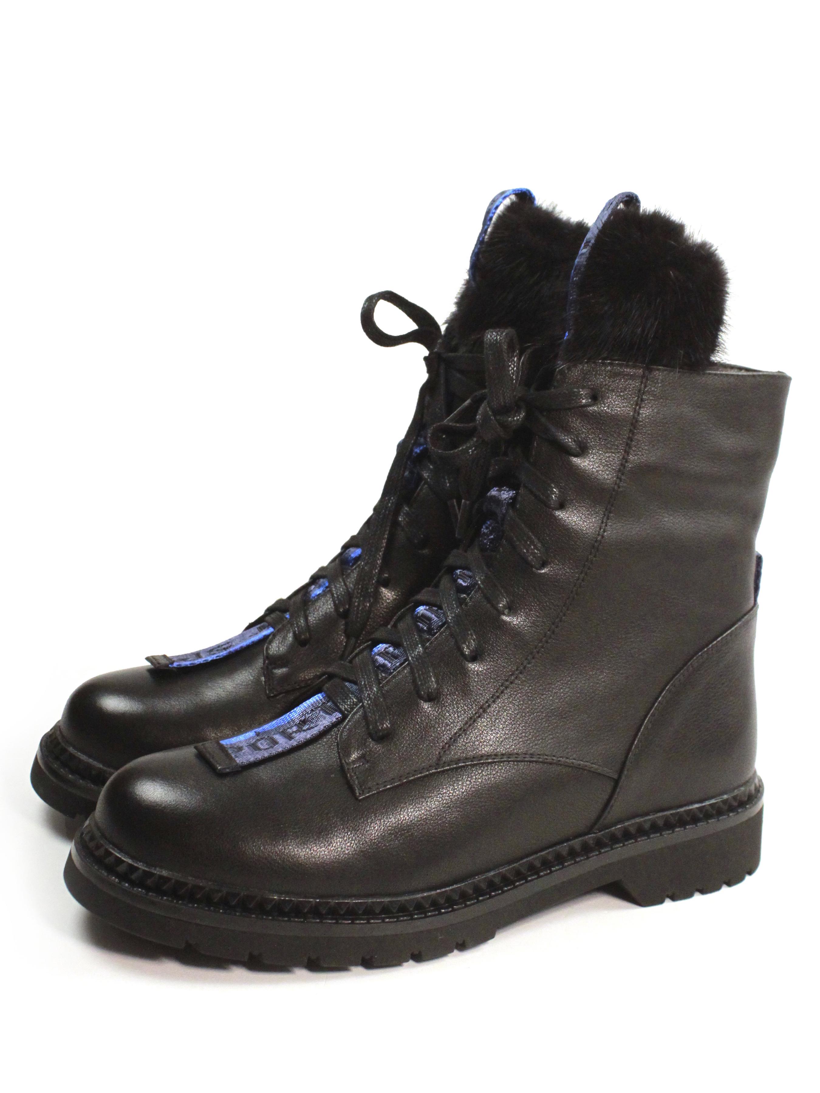 Ботинки зимние женские It-girl р. 40 Black (X589-6-A197M-1)