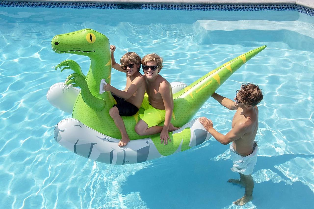 Надувна іграшка-гойдалка для пляжу зі зручними ручками і вигнутими бічними валиками - фото 3 Надувна іграшка-гойдалка для пляжу зі зручними ручками і вигнутими бічними валиками - фото 3