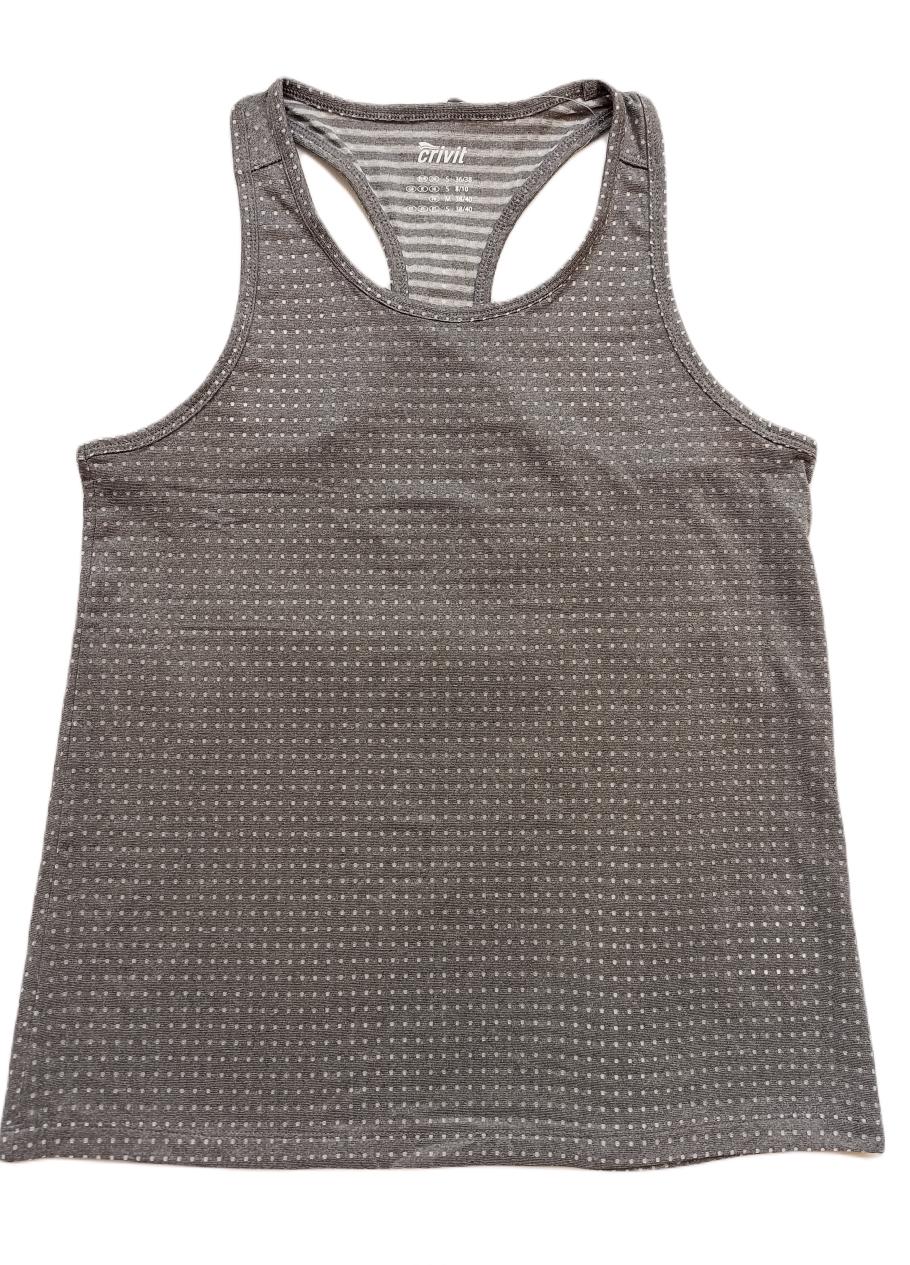 Майка спортивная женская Crivit 314414 S Серый (68798)