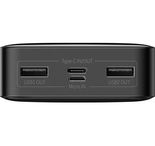 Внешний аккумулятор Baseus 20000 mAh 15 W Black - фото 4