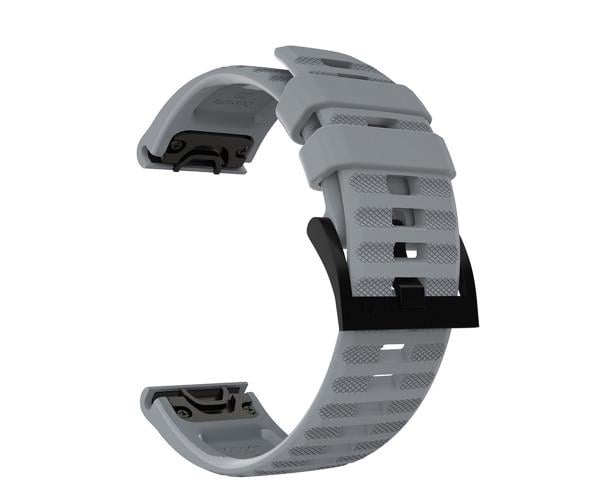 Ремешок для смарт-часов Silicone Across Strap Garmin Epix Gen 2 47 мм/MARQ Gen 2 22 мм Серый