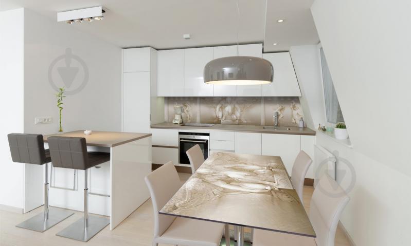 Наклейка виниловая на стол Zatarga «Ренесанс лепнина ретро» 600х1200 мм Z180382st