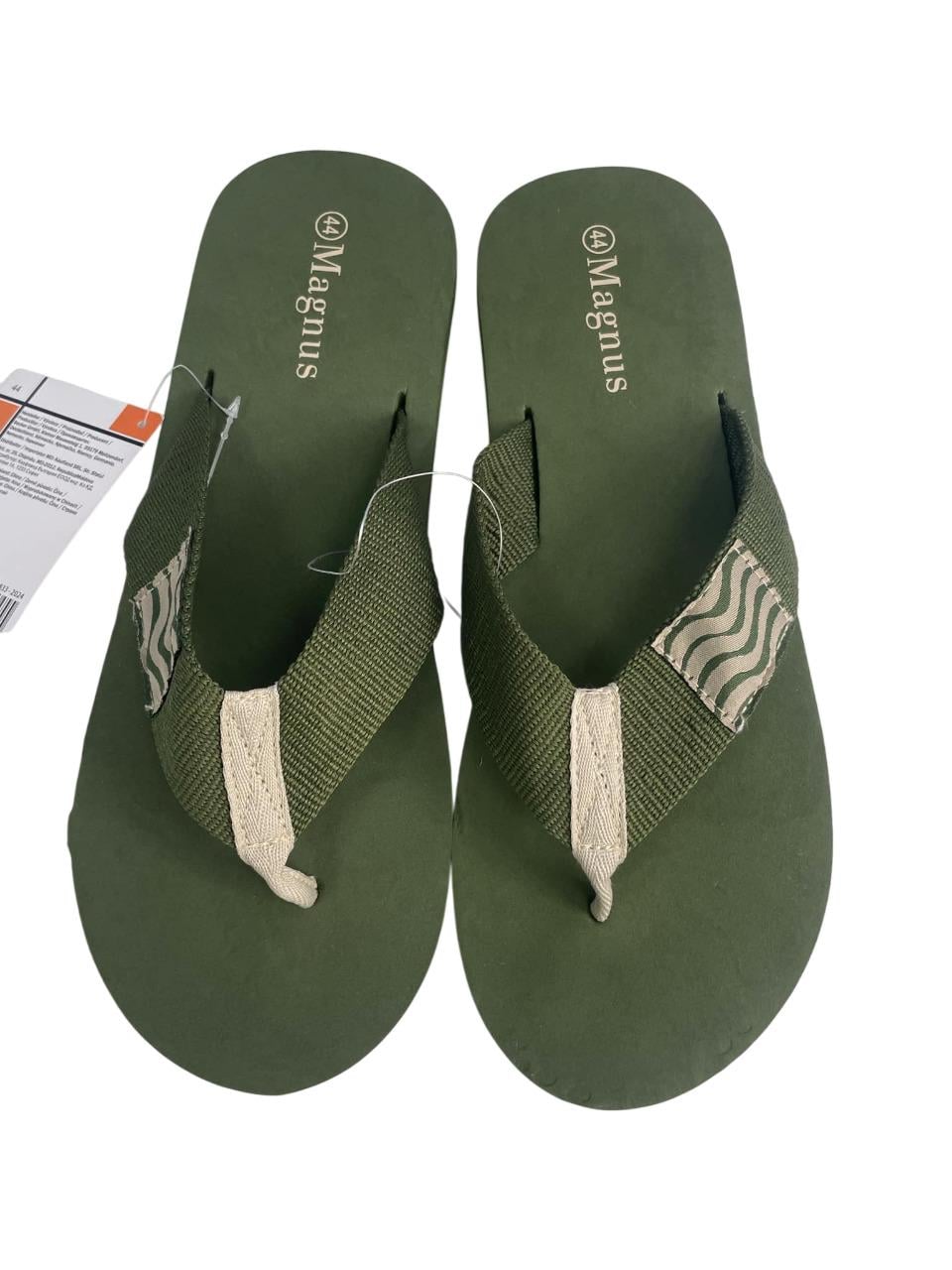 Тапки мужские Magnus 20687833х91 р. 44 Хаки (26892587)