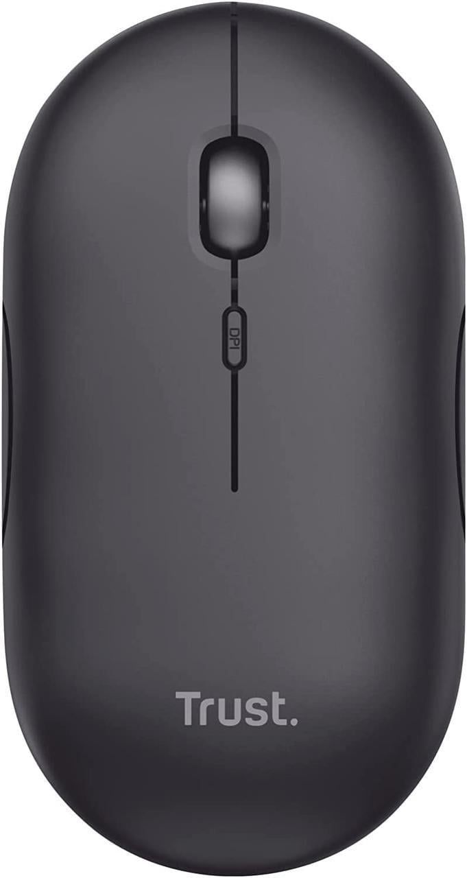 Компьютерная мышка Trust Puck Wireless/Bluetooth Silent Black (24059)