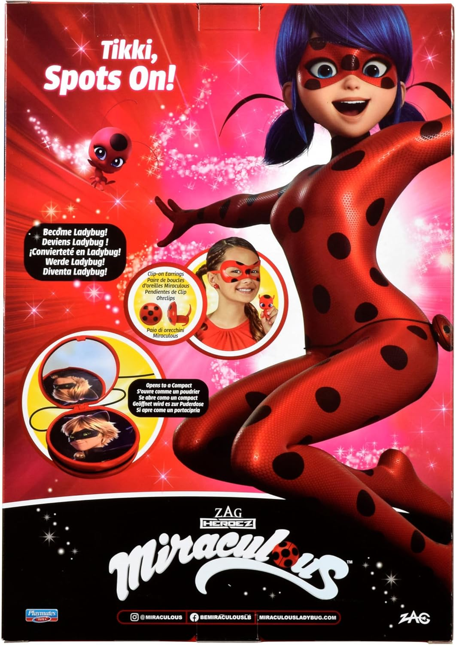 Ігровий набір Miraculous Tales Of Ladybug And Cat Noir Ladybug Role Play Set Fancy Dress Set With Mask (2700733901) - фото 6 Ігровий набір Miraculous Tales Of Ladybug And Cat Noir Ladybug Role Play Set Fancy Dress Set With Mask (2700733901) - фото 6