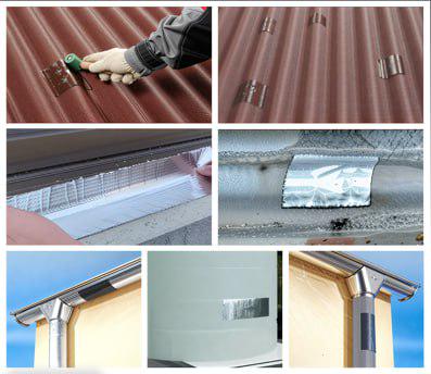 Ремонтна бітумна герметизуюча латка ББК 150x100мм - фото 2