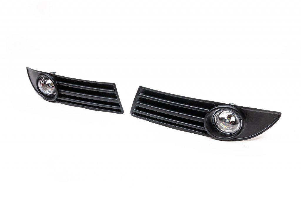 Противотуманки 2005-2009 GPlast для Volkswagen Polo 2001-2009 гг. Черный
