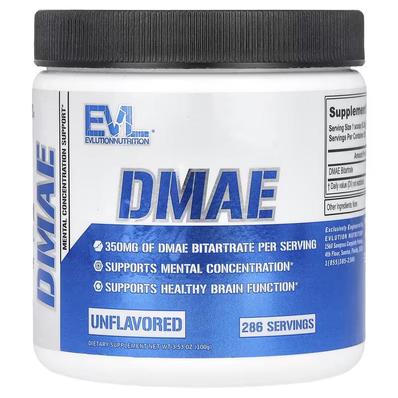 Диметиламиноэтанол Evlution Nutrition DMAE Unflavored 100 г