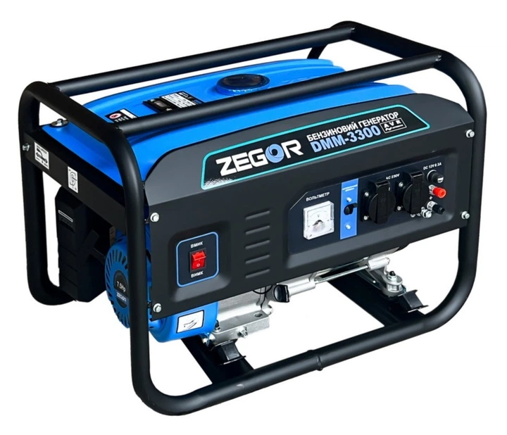 Генератор бензиновий 3,3 кВт Zegor DMM-3300 (32367706)